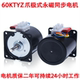 60KTYZ AC motor 220V motor micro motor 14W permanent magnet synchronous motor gear reduction motor