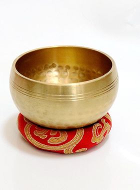 尼泊尔钵垫圈缝制佛音钵瑜伽碗垫子颂钵馨底座垫圈配件钵垫