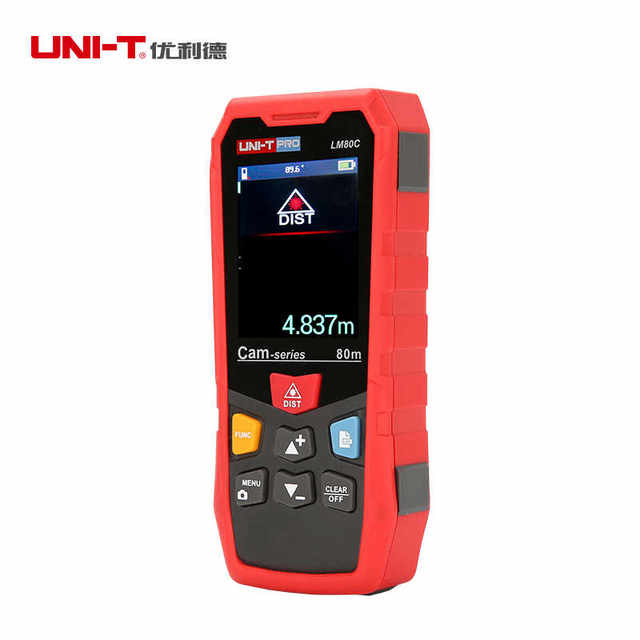 Unilide LM120C laser rangefinder camera high-precision infrared handheld measuring instrument electronic ruler laser ruler