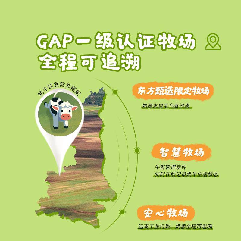 东方甄选牛奶4.0gA2β-酪蛋白纯牛奶学生营养家庭早餐整箱饮品