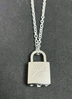 黄铉辰应援周边 可开锁头项链 Straykids同款 朋克设计感个性饰品