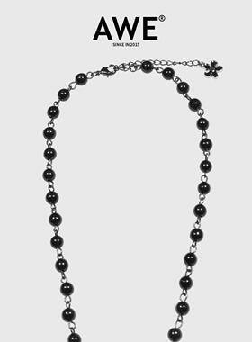 镶钻闪光串珠项炼毛衣炼太阳花周雨彤同款小花锁骨炼