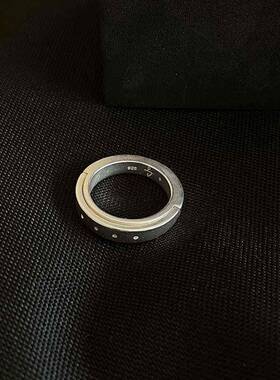 原创P4 Parts Of Four戒指小众拼接冷淡风暗黑先锋ins情侣Ro御用