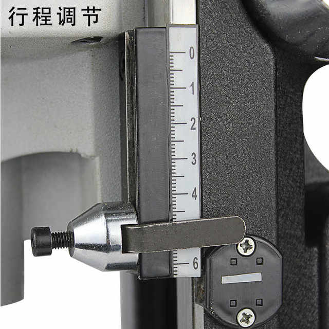 Automatic tapping and withdrawing magnetic drill multifunctional magnetic base drill iron suction drill industrial grade speed regulating forward and reverse tapping machine