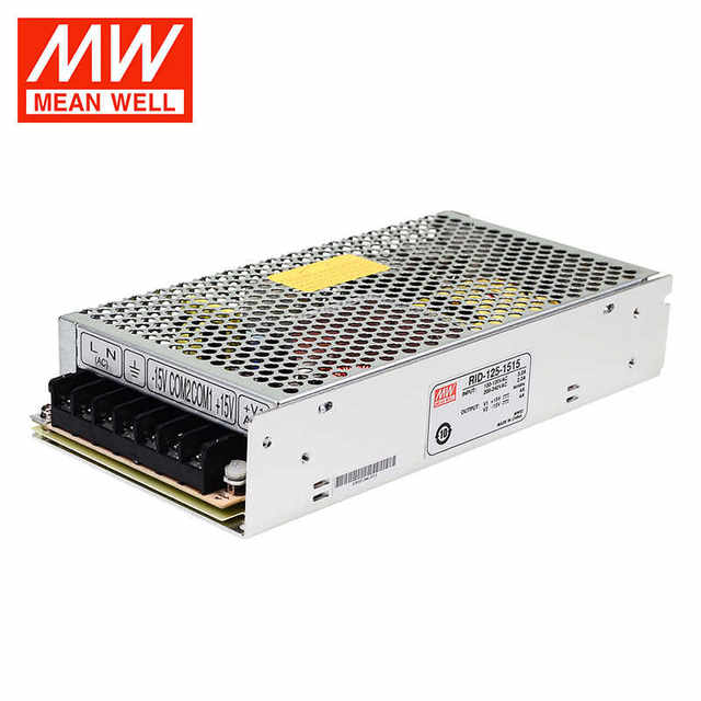 MEAN WELL dual output isolation switching power supply RID-50/65/85/125W-A/B multi-channel 5V12V24V48V