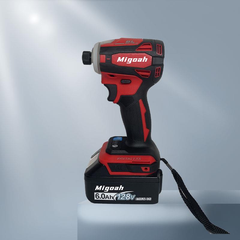 172无刷冲击起子机充电式手持锂电电钻18V电动螺丝起子螺丝起子 - 图1