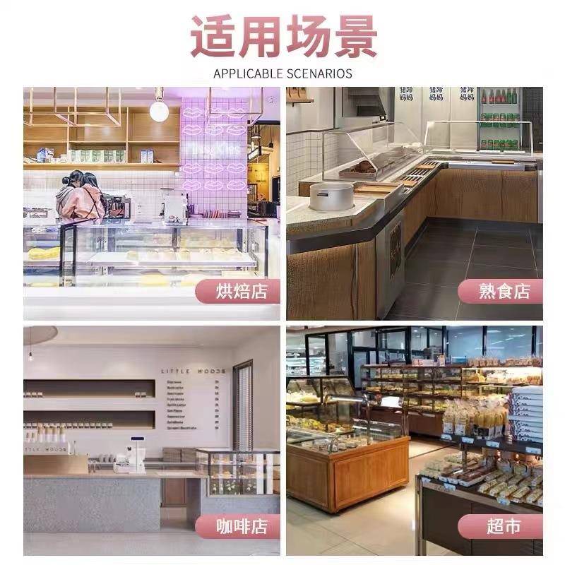 蛋糕展示柜商用小型甜品柜西点面包柜冷藏直角熟食水果保鲜柜风冷 - 图2