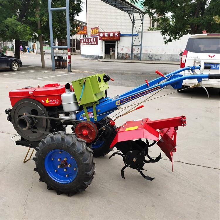 家用型水田打用地机农手扶拖拉机型LF-98动号启旋电耕机价格 - 图0