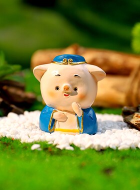 速发可爱西游记师徒四人摆件Q僧猪八戒车载唐版迷人你物