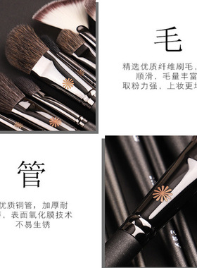 沧州莫玉化妆用具有限公司沧州毕加索化妆刷眼影刷羊毛动物毛套装