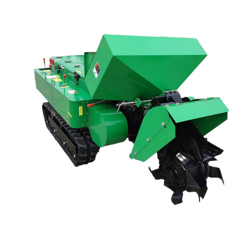 Sufa multifunctional orchard trenching and fertilizing machine, small peach orchard trenching machine, mountain hilly crawler micro tiller