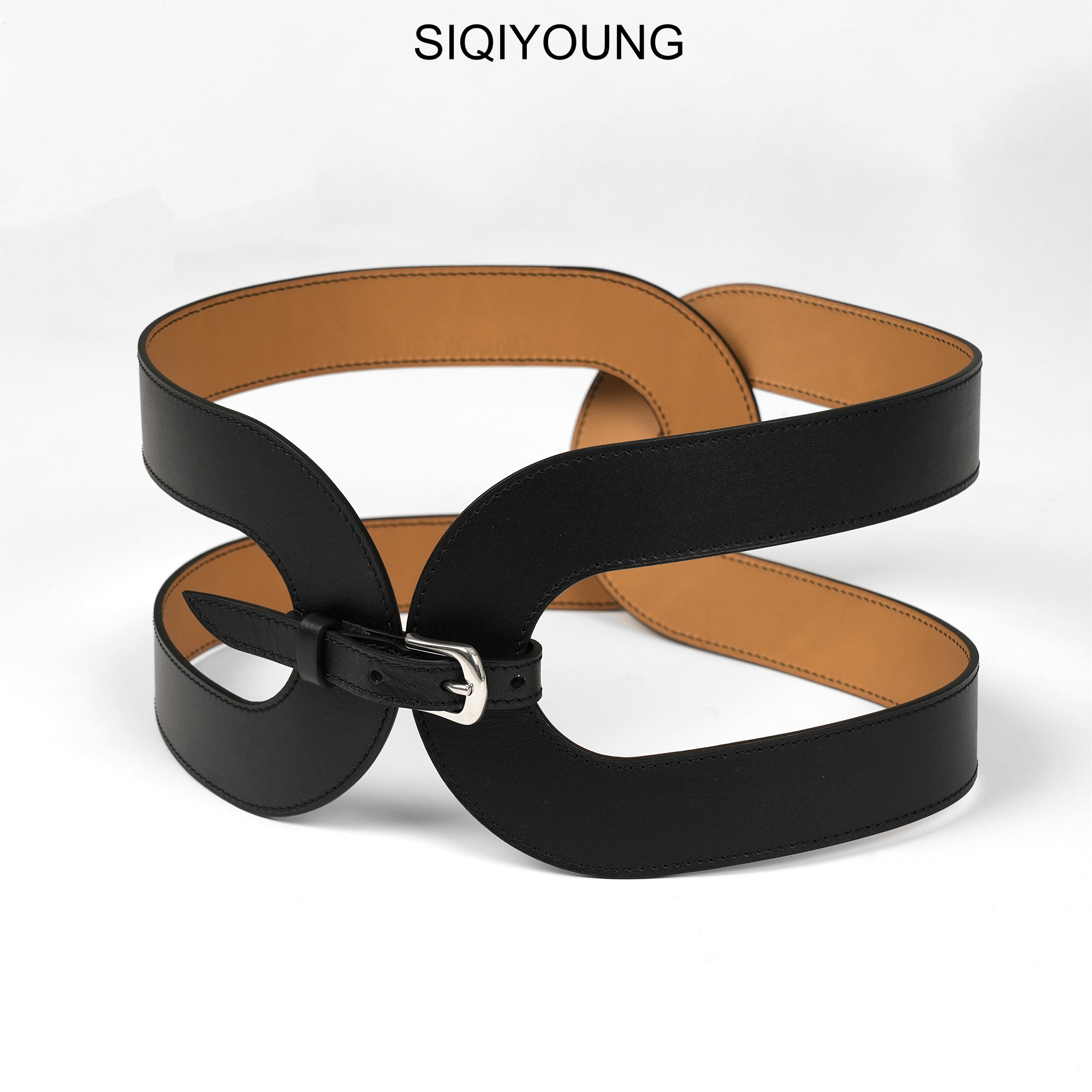 SIQIYOUNG 几何环扣腰封【活动】,淘宝优惠券,粉丝福利购,淘宝优惠卷