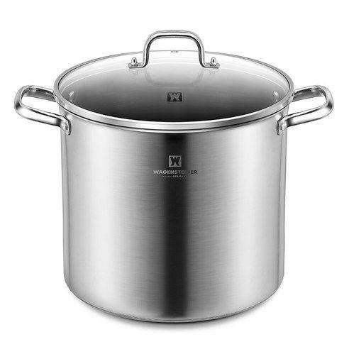 不锈钢汤锅家用大容量电磁炉燃气通用带盖厨房加厚防漏露营30cm,淘宝优惠券,粉丝福利购,淘宝优惠卷