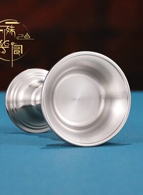 奉摆件家用不奉用品携单个家用供迷你便供护法杯密宗护法杯锈钢供