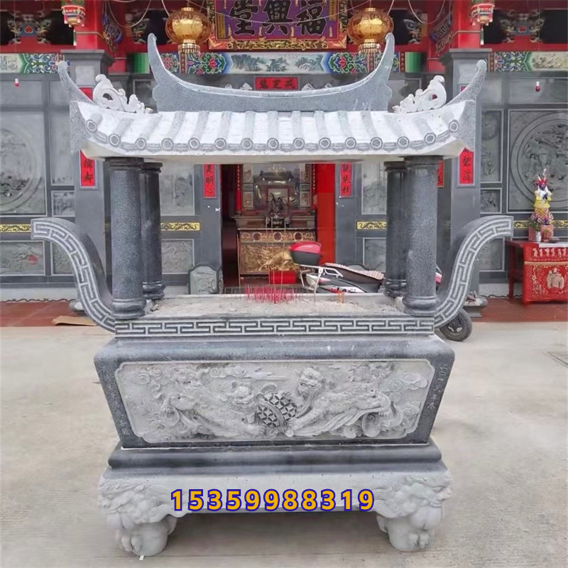 惠安石头雕刻香炉青石鼎炉花岗岩大理石方形圆形带盖烧香炉天地炉,淘宝优惠券,粉丝福利购,淘宝优惠卷