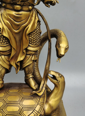 华佗佛堂玄天祖师爷真武大帝摆件