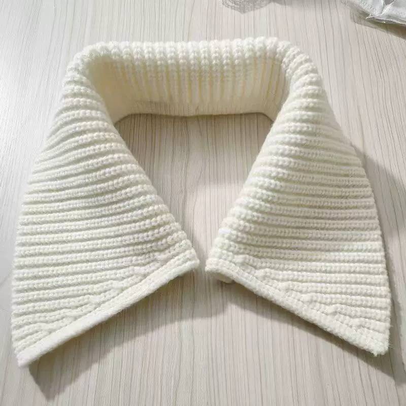 秋冬领子可拆卸羽绒服洋气保暖新款装饰气质防脏翻领螺纹毛线方领,淘宝优惠券,粉丝福利购,淘宝优惠卷