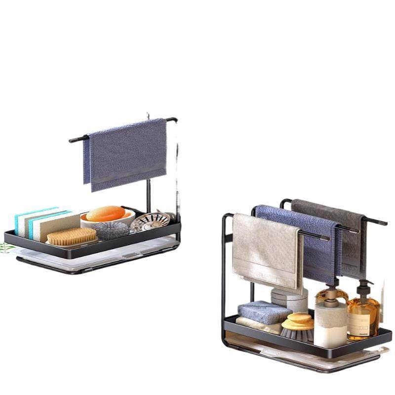 厨功房other不锈钢水置物架多沥水篮台面洗碗抹布收能纳毛挂巾架,淘宝优惠券,粉丝福利购,淘宝优惠卷