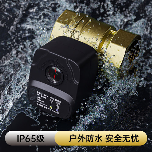 电动二通球阀220V高温电动控制阀门太阳能控制电动阀门电磁控制阀 - 图1