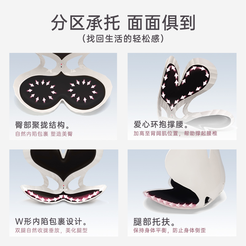 BKT护腰坐垫工位椅垫久坐不累神器宿舍官方旗舰店 - 图0