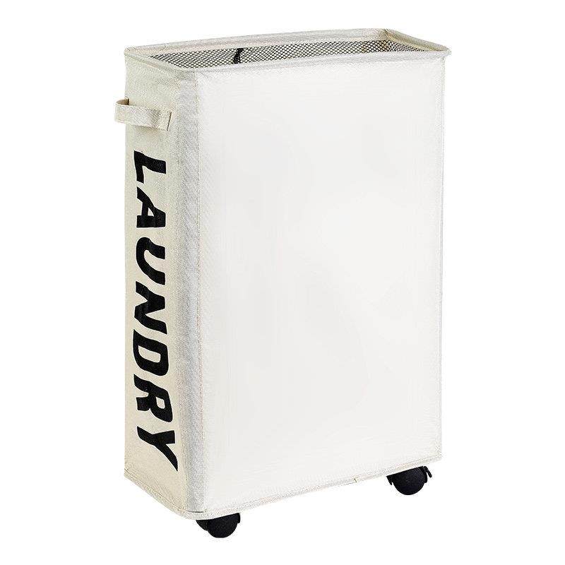 瑜伽垫收纳篮 布艺可折叠带轮置物筐 运动健身器械整理筐放置架子,淘宝优惠券,粉丝福利购,淘宝优惠卷