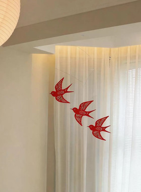 【家居好物】客厅摆件空中燕子平衡吊饰手工diy材料包新家装饰品