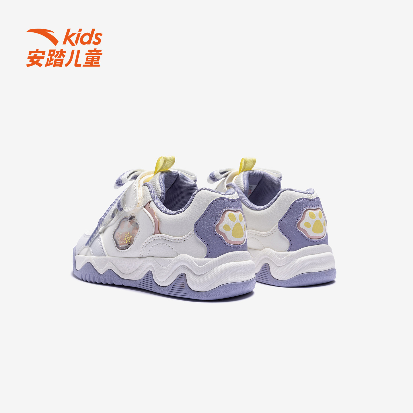 安踏儿童冬季新款女小童萌宠板鞋可爱百搭舒适防滑耐磨时尚日常,淘宝优惠券,粉丝福利购,淘宝优惠卷