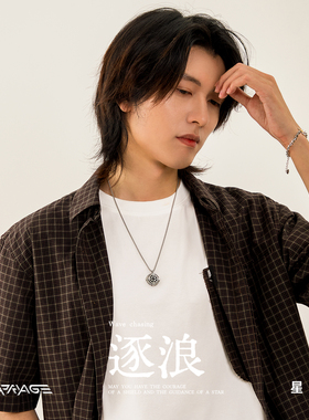 星宇纪钛钢设计感轻奢男士项链
