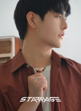 星宇纪 原创设计七曜男士项链高级感小众潮流配饰痞帅项链男款