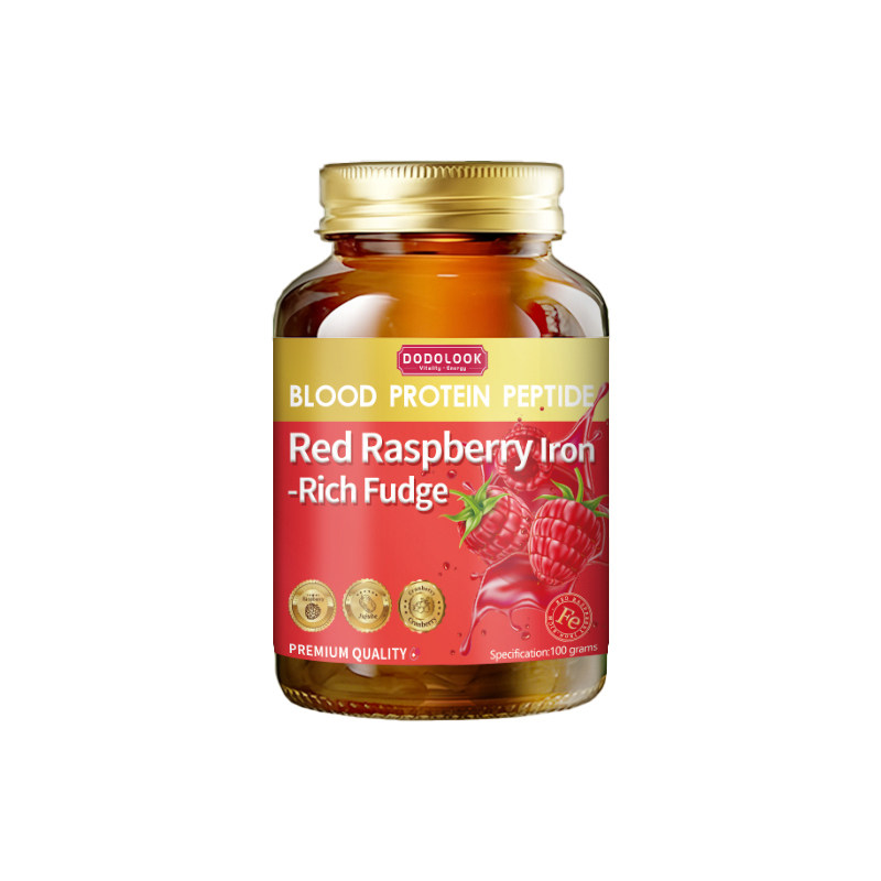 -4DODOLOOK RED RASPBERRY IRON RICH FUDGE红树莓富铁软糖-A1