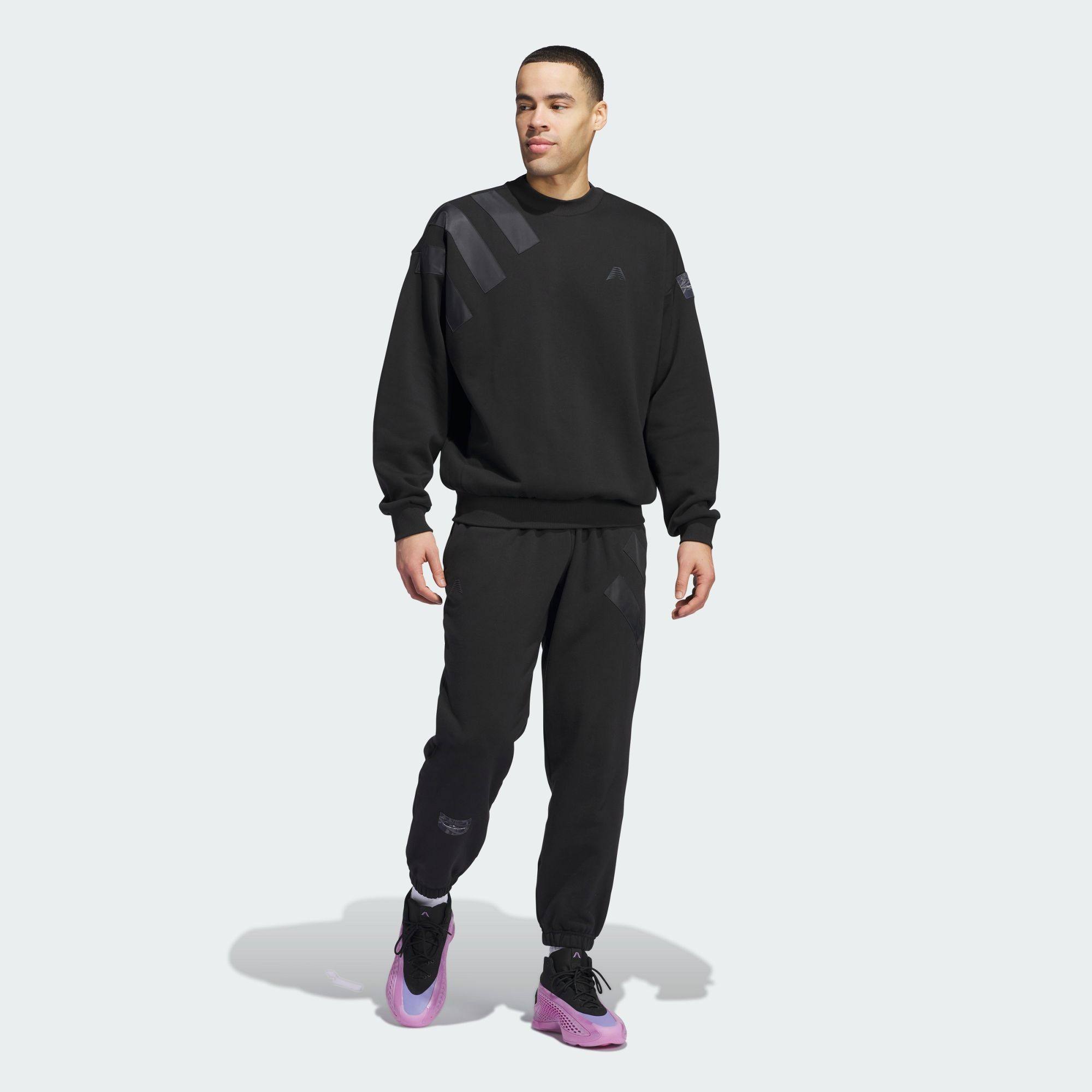 Adidas/阿迪达斯 男子篮球束脚宽松廓形运动长裤 IW8058,淘宝优惠券,粉丝福利购,淘宝优惠卷