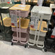 Floor-standing multi-layer cart storage rack kitchen x mobile baby products newborn storage rack snack storage
