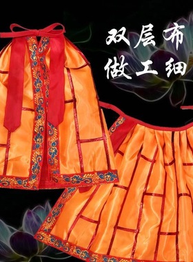 地藏王像披风居家供奉佛像披风神像披风刺绣佛像披衣袈裟披风摆件