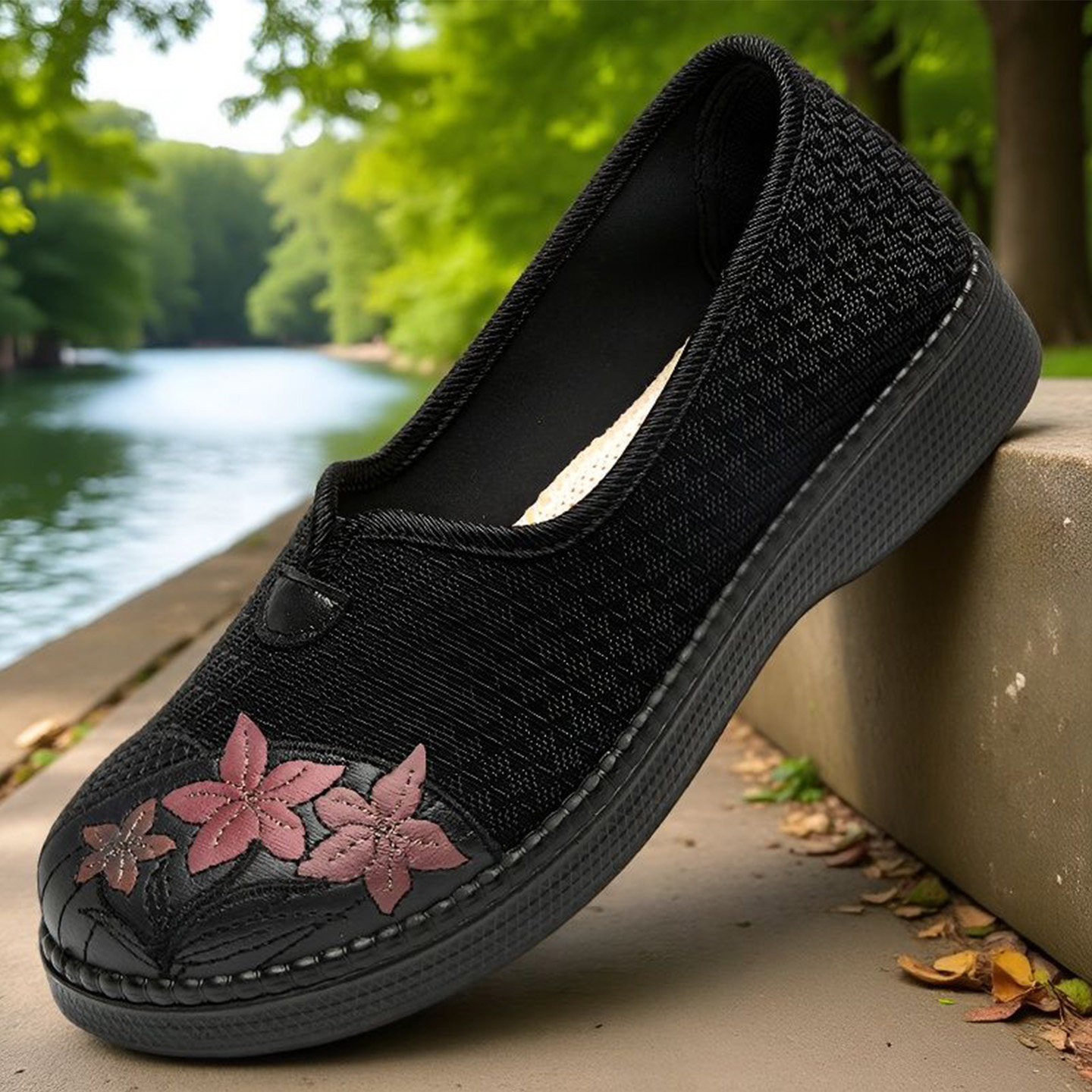 秋季新款旗舰店正品老北京布鞋女鞋防滑软底一脚蹬中老年人妈妈鞋,淘宝优惠券,粉丝福利购,淘宝优惠卷