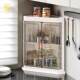 Angle comb three-slit storage cabinet TTquuzmx kitchen bathroom countertop dressing table hall floor angle multifunction