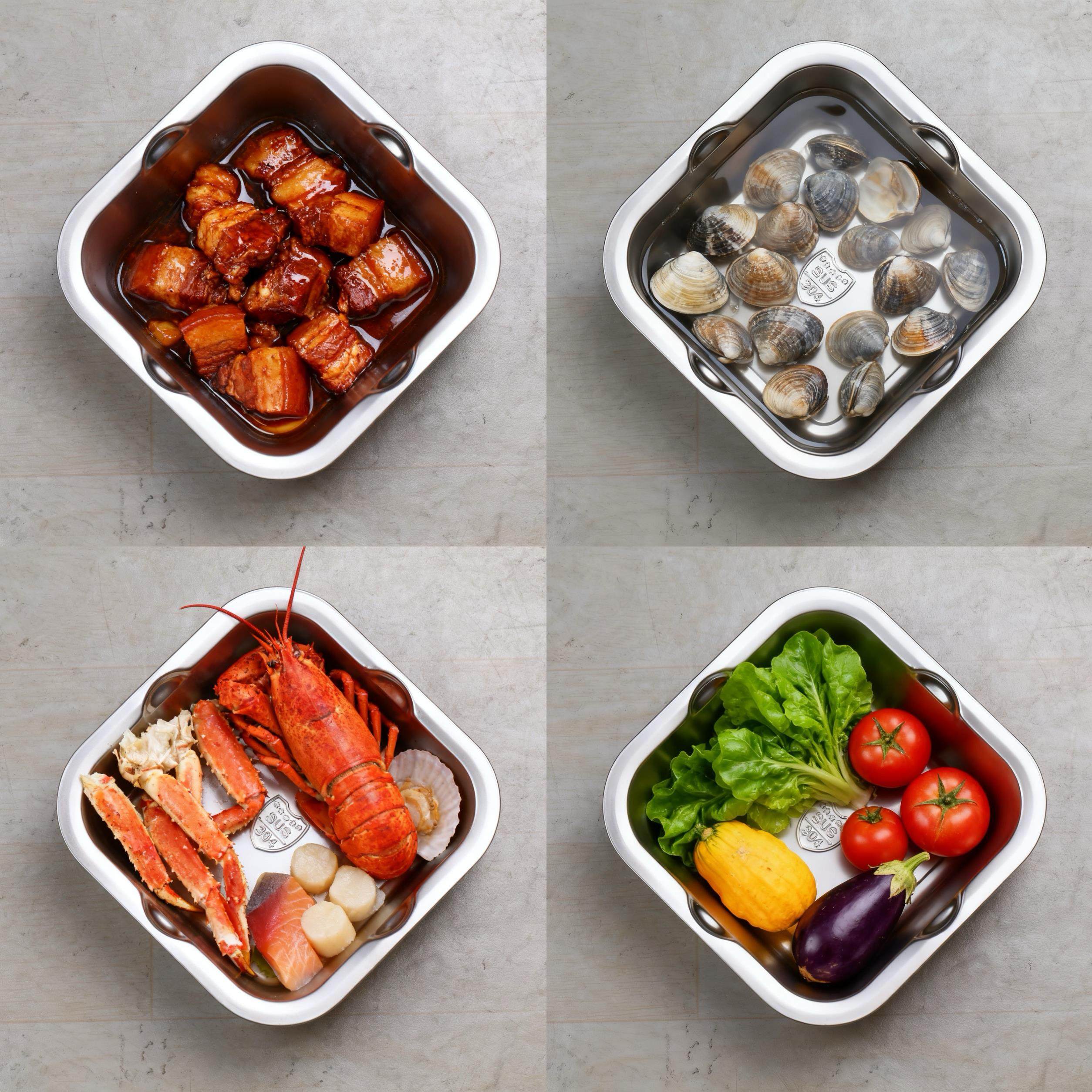 EAYU双层洗菜盆沥水篮食品级304不锈钢家用淘米洗菜水果盆滤水篮,淘宝优惠券,粉丝福利购,淘宝优惠卷