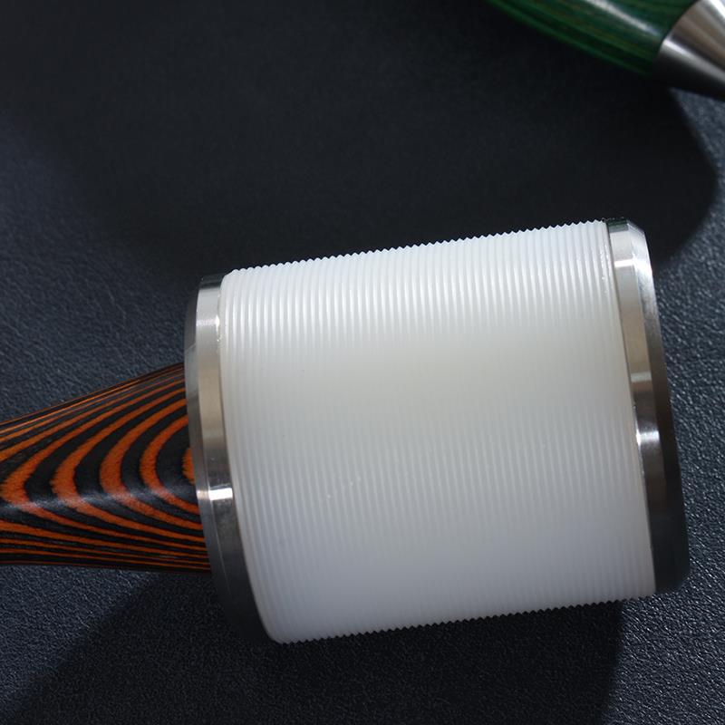 好锤自己会说话 彩木柄皮雕锤 尼龙锤 手工DIY皮革皮雕工具 4012 - 图0