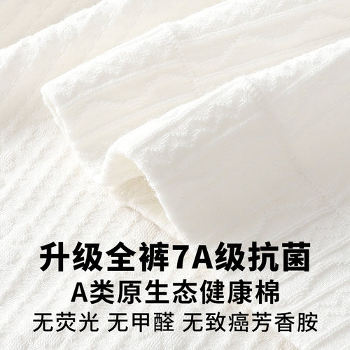 平角内裤女士原棉7A蚕丝抗菌裆夏季防走光三合一少女生四角安全裤 - 图3