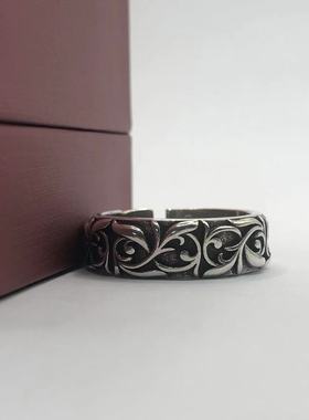 藏式泰银永恒之藤复古个性戒指