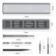 Cross-border 71-in-1 multi-function disassembly manual clock screwdriver repair double-head precision screwdriver tool set
