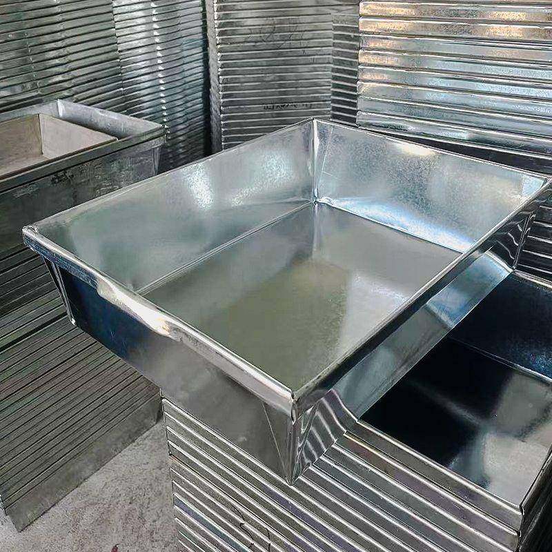 镀锌冷冻盘盒冻猪牛羊肉鱼海鲜盘托冷形库专用多规格长方白铁DD10,淘宝优惠券,粉丝福利购,淘宝优惠卷