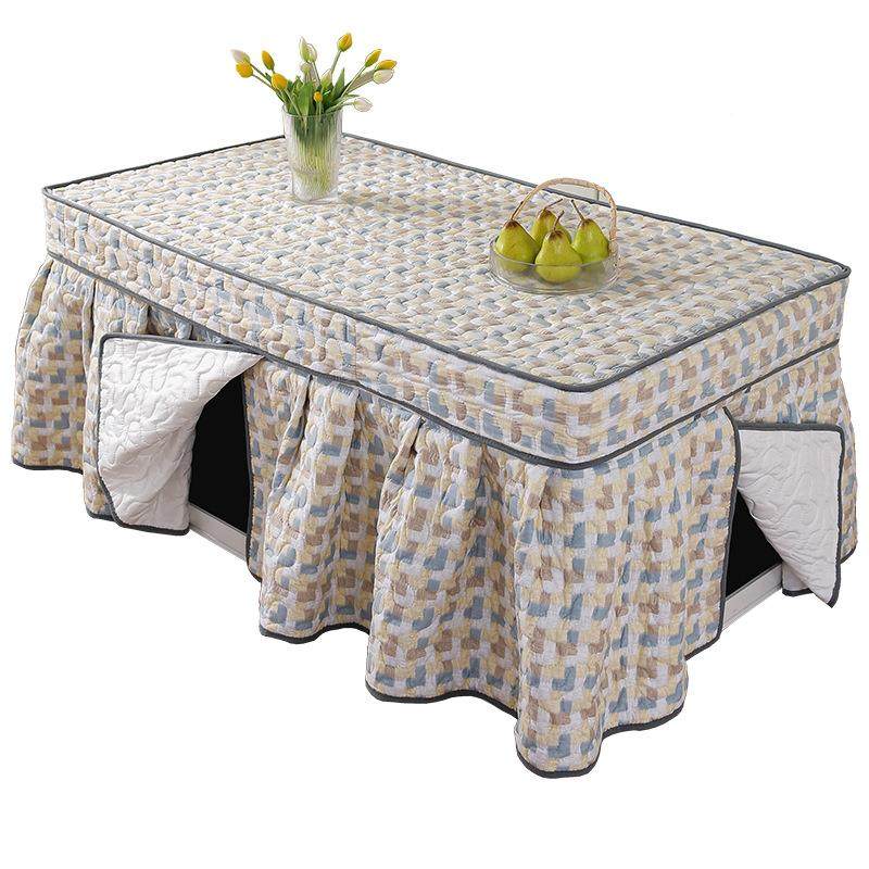 长优苳冈?6方形烤火款桌罩套裙桌布罩桌罩取暖桌电炉罩茶几电暖套,淘宝优惠券,粉丝福利购,淘宝优惠卷