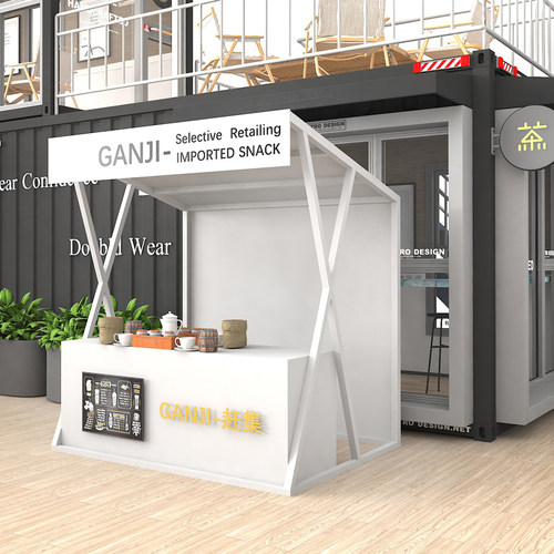 集市促销铁艺摊位架商场文创景区夜市小吃摆摊花车移动折叠展示台 - 图1