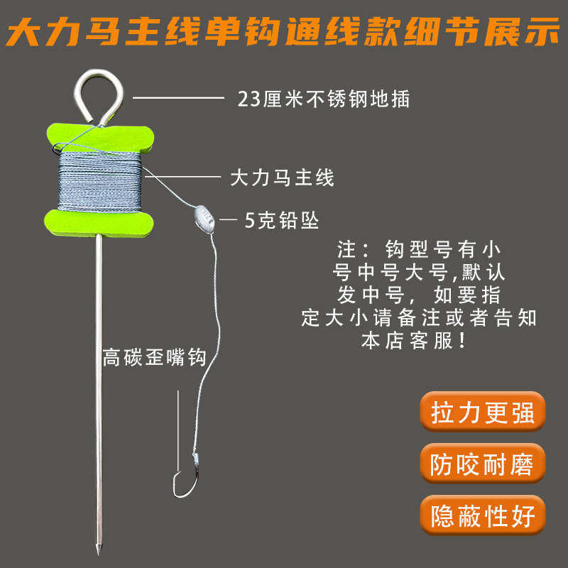 甲鱼钩全套 钓甲鱼针甲鱼专用钩套装王八钩 钓鳖钩水团黑鱼鲶鱼钩,淘宝优惠券,粉丝福利购,淘宝优惠卷
