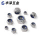 Stainless steel nylon lock nut
