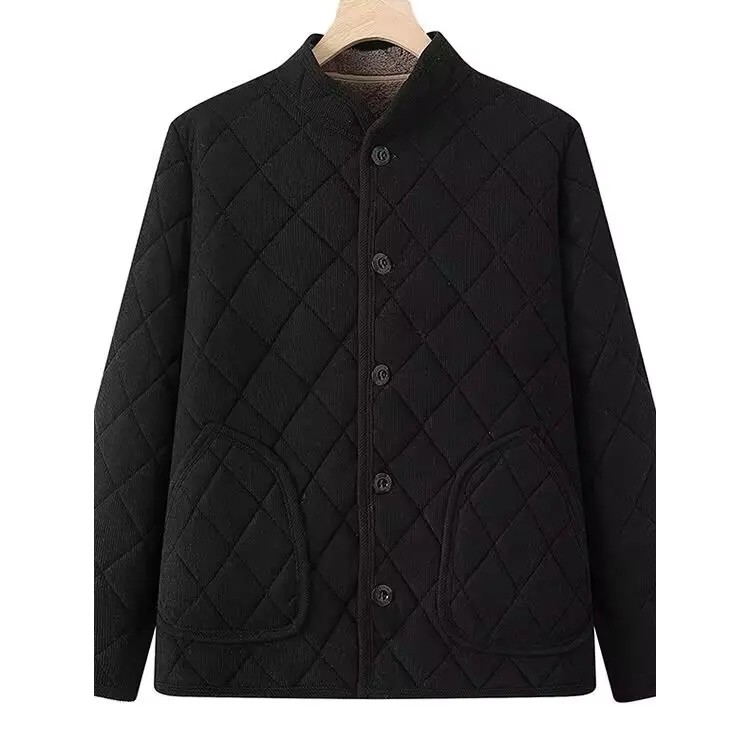 中老年上装冬季常规款内穿羊羔绒加绒加厚宽松型棉衣秋冬厚款男士,淘宝优惠券,粉丝福利购,淘宝优惠卷