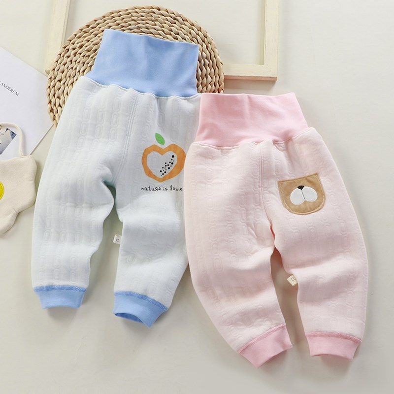 宝宝保暖裤婴儿高腰护肚裤春秋外穿可开档加棉裤子冬季男女童秋裤,淘宝优惠券,粉丝福利购,淘宝优惠卷