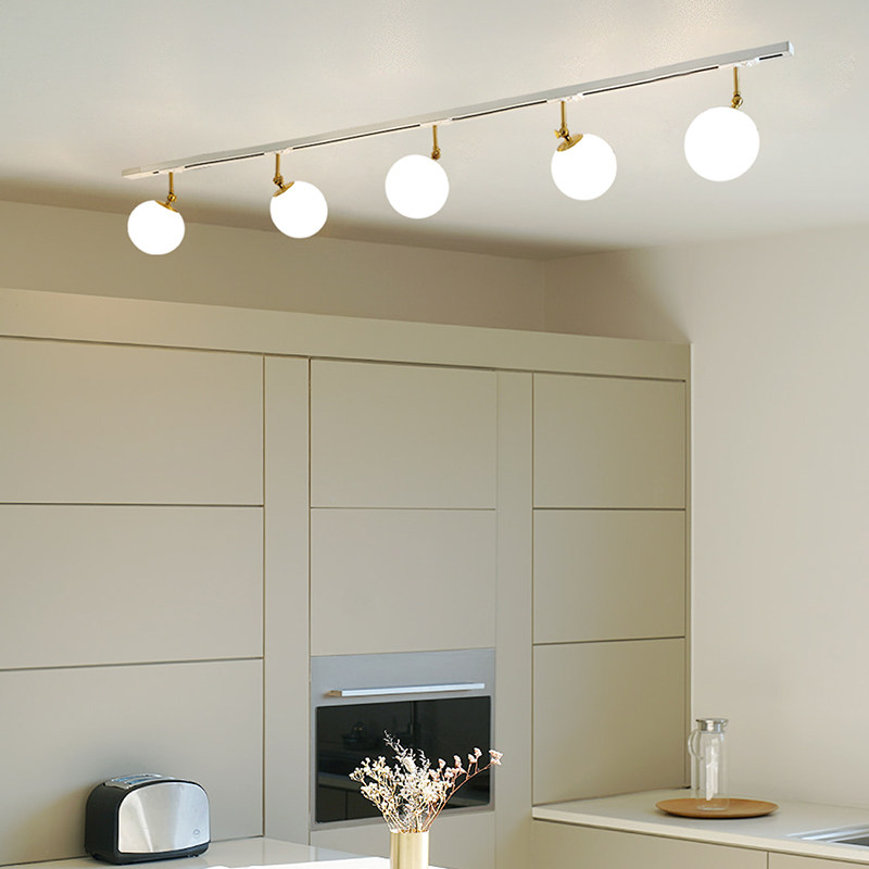 现货速发202全光普护眼家用轨道灯个性玻璃可移动明装2米导轨,淘宝优惠券,粉丝福利购,淘宝优惠卷