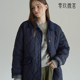 Large size new winter cotton coat, Korean version, warm and thick, double-sided seamed plaid quilted jacket, cotton coat 78507