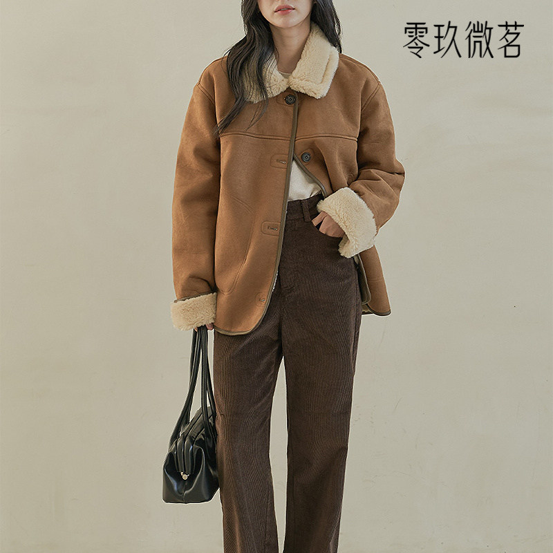 09women加大码个性宽松舒适灯芯绒直筒长裤微胖mm显瘦阔腿裤79214,淘宝优惠券,粉丝福利购,淘宝优惠卷